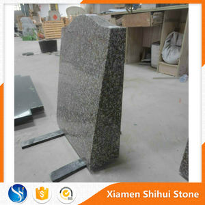 Gris foncé granit <span class=keywords><strong>pierre</strong></span> <span class=keywords><strong>tombale</strong></span> polie <span class=keywords><strong>stèle</strong></span> <span class=keywords><strong>tombale</strong></span> funéraires - Product Image 6