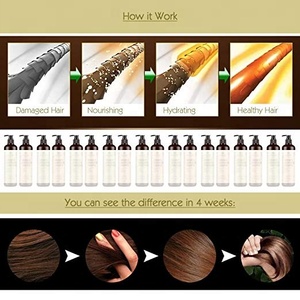 Private Label <span class=keywords><strong>Shampoo</strong></span> <span class=keywords><strong>Argan</strong></span>öl Reparatur Beschädigt Farbige Haar Anti-schuppen Haar <span class=keywords><strong>Shampoo</strong></span> und Conditioner - Product Image 3