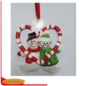 Grosir Hias Natal dari Bahan Polyresin Snowman Ornamen