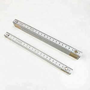 2m 10 pieghe/1m 5 pieghe europee Zollstock vendita calda righello pieghevole in alluminio di forte qualità - Product Image 2