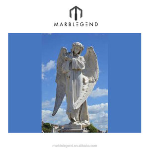 PFMที่สวยหรูหินอ่อนสวนรูปปั้นเทวดา - Product Image 6