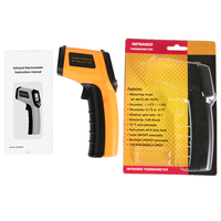 Termometer GM320 Pengukur Suhu Tanpa Kontak Nirkabel LCD Digital IR Laser Infrared Temperature Gun untuk Industri dan Rumah Tangga