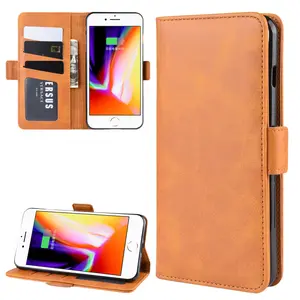 7 Plus 8 Plus Case For iPhone 7 Plus Back CoverためiPhone 8 Plus Cover Phone Case Leather Wallet Phone Cover Leather Mobile Case