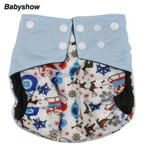 tela interior de gamuza lavable pañales de bebé pororo Pul impermeable impresión digital para <span class=keywords><strong>3</strong></span> -15 kgs. ajustable - Product Image 6