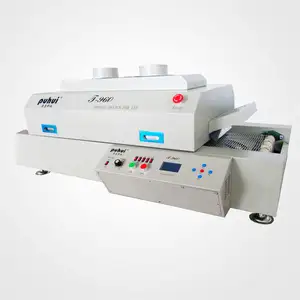 Puhui Nhà Máy T960W Băng Tải Mới Nguồn Ánh Sáng Kênh Smt Reflow Lò