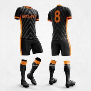 Uniforme de Entrenamiento de Fútbol Personalizado Profesional, Ropa Deportiva, Camiseta de Fútbol Sublimada - Product Image 4