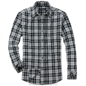 <span class=keywords><strong>Camisa</strong></span> de <span class=keywords><strong>Franela</strong></span> <span class=keywords><strong>Roja</strong></span> para <span class=keywords><strong>Hombre</strong></span> con Logotipo Personalizado, <span class=keywords><strong>Camisa</strong></span> de <span class=keywords><strong>Hombre</strong></span> de Algodón Cepillado a Cuadros - Product Image 2