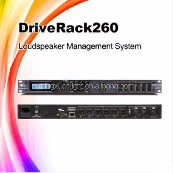 Профессиональная аудиосистема driverack260, процессор для колонок с цифровым сигналом