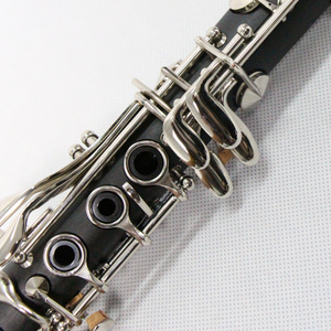Instrumento de viento de madera OEM, el <span class=keywords><strong>clarinete</strong></span> de tono <span class=keywords><strong>Eb</strong></span> de 17 teclas de goma dura niquelada más vendido - Product Image 5