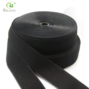 Jaminan Jual Beli Kain Hitam Kait dan Loop, Pita Perekat dan Kait, Strip Kait dan Loop