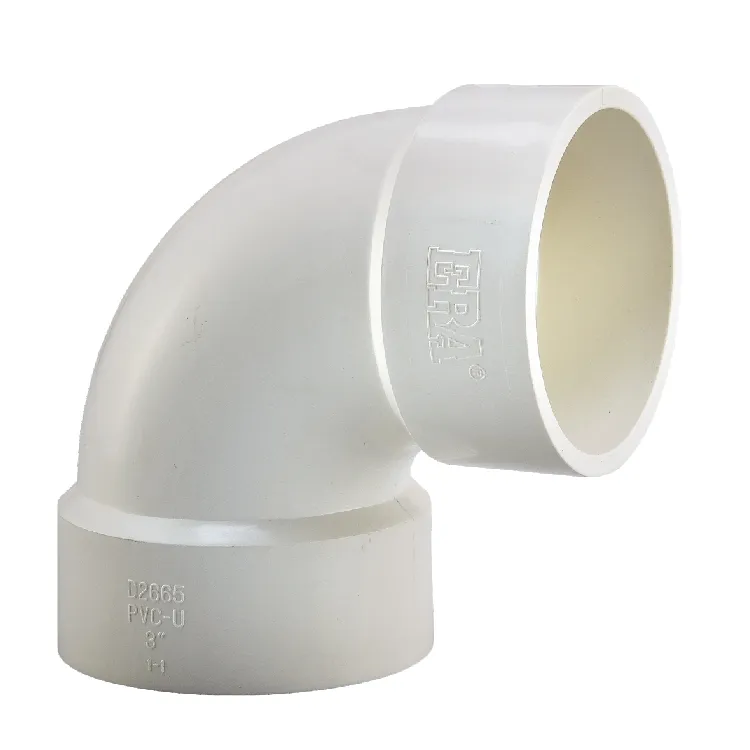 ERA ASTM D2665 UPVC PVC Drainage Fittings 90 Degree Elbow With NSF Certificate