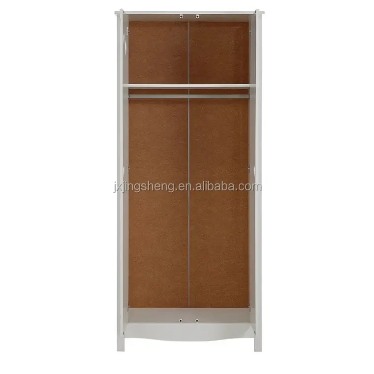 Bedroom cupboard designs white storage solid wood wardrobe