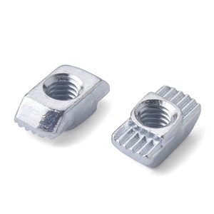 Écrou à tête marteau en acier au carbone zingué M3 M4 M5 M6 pour <span class=keywords><strong>profil</strong></span>é aluminium à rainure 8 – Vente en gros - Product Image 1