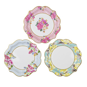 Plato de cerámica pintado a mano, plato moderno de porcelana fina en forma Irregular, Real <span class=keywords><strong>Albert</strong></span>, 2020 - Product Image 2