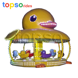 Parque de Atracciones carrusel de caballos en venta/pato amarillo grande paseos carrusel - Product Image 2