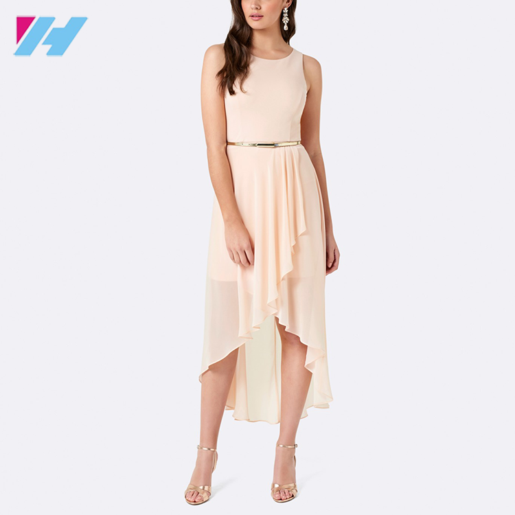 danielle high low dress