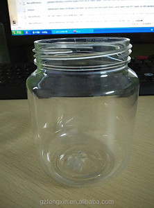 30oz 900ml cấp thực phẩm vật nuôi nhựa <span class=keywords><strong>jar</strong></span> với màu đen vít nắp nắp - Product Image 6