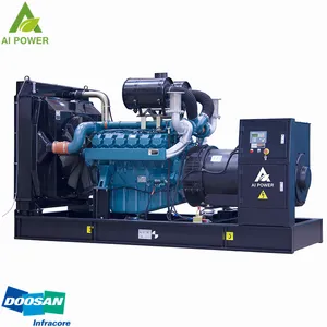 Hot Koop! 400kva diesel generator set prijs van Doosan P158LE en Meccalte
