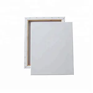 Toile de coton vierge pour peinture artistique, panneaux de toile extensibles, taille personnalisée, 40x50cm, vente en gros, livraison gratuite