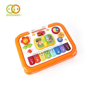 Portátil de doble cara de bebé de aprendizaje Electrónica musical tablero de dibujo de los niños - Product Image 2