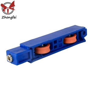 Hợp kim nylon bánh xe con Lăn Đôi U rãnh cửa sổ con lăn trượt nhựa bánh xe cửa - Product Image 3