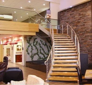 Escaleras Circulares que Ahorran Espacio/<span class=keywords><strong>Escalera</strong></span> <span class=keywords><strong>Redonda</strong></span> <span class=keywords><strong>de</strong></span> Vidrio Templado - Product Image 5