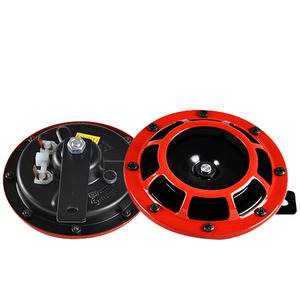 CHSKY <strong>Klaxon</strong> Car <strong>Horn</strong> 118db Trumpet Universal Red Dual Tone <strong>Horns</strong> Car Accessories 12 Metal Iron 12V Multi-tone &amp; Claxon <strong>Horns</strong> - Product Image 3
