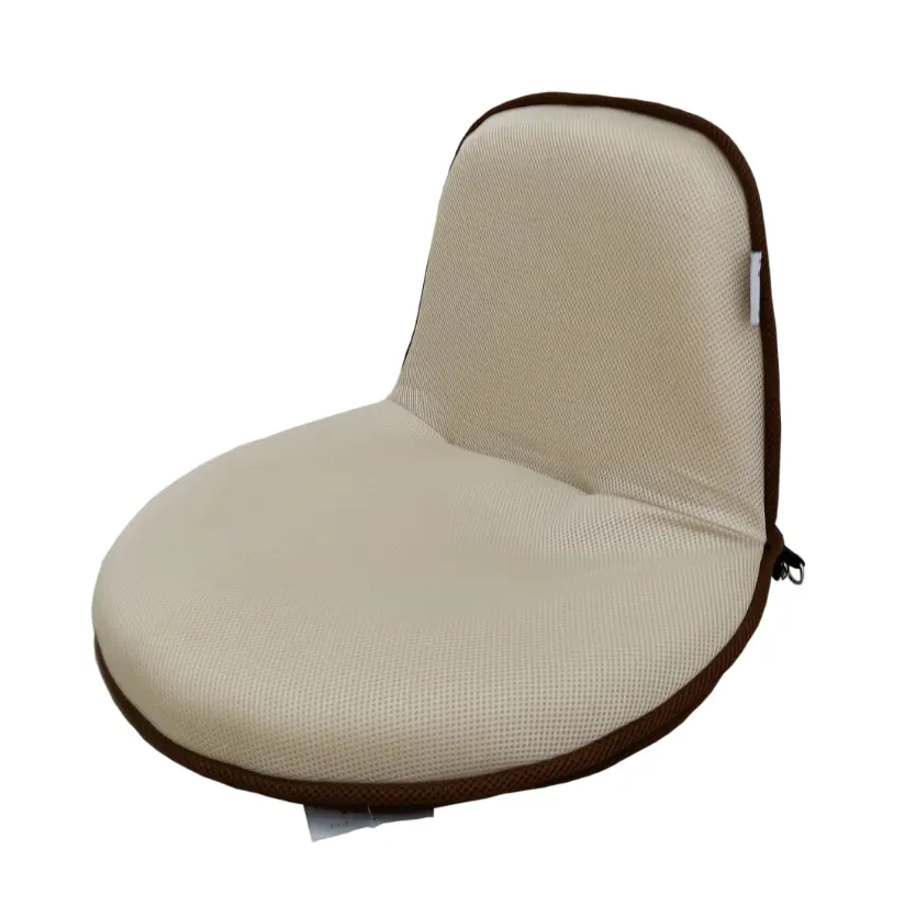 Portátil cómodo perezoso ajustable mochila acolchado piso silla plegable