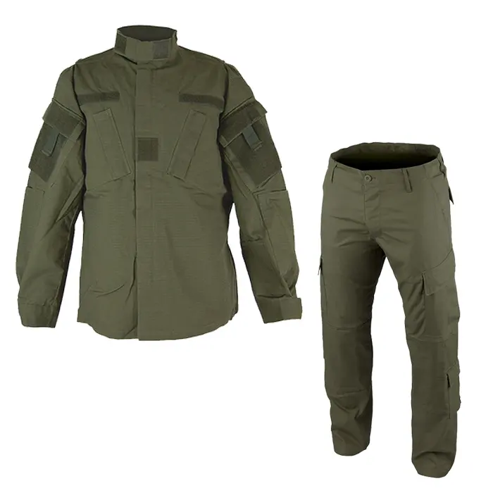 Combat Military Uniforms Wholesale Combat Tactical Green Camouflage Uniform Jacket+Pant ACU Uniform