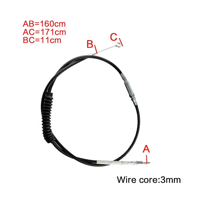 Motorrad kupplungs kabel für HARLEY DAVIDSON XL883 XL1200N 140CM 160CM 180CM