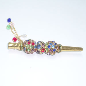 Embouts de bouche de narguilé de Style luxe avec décoration en <span class=keywords><strong>pierre</strong></span> Shisha filtre pointe embout bijoux - Product Image 1