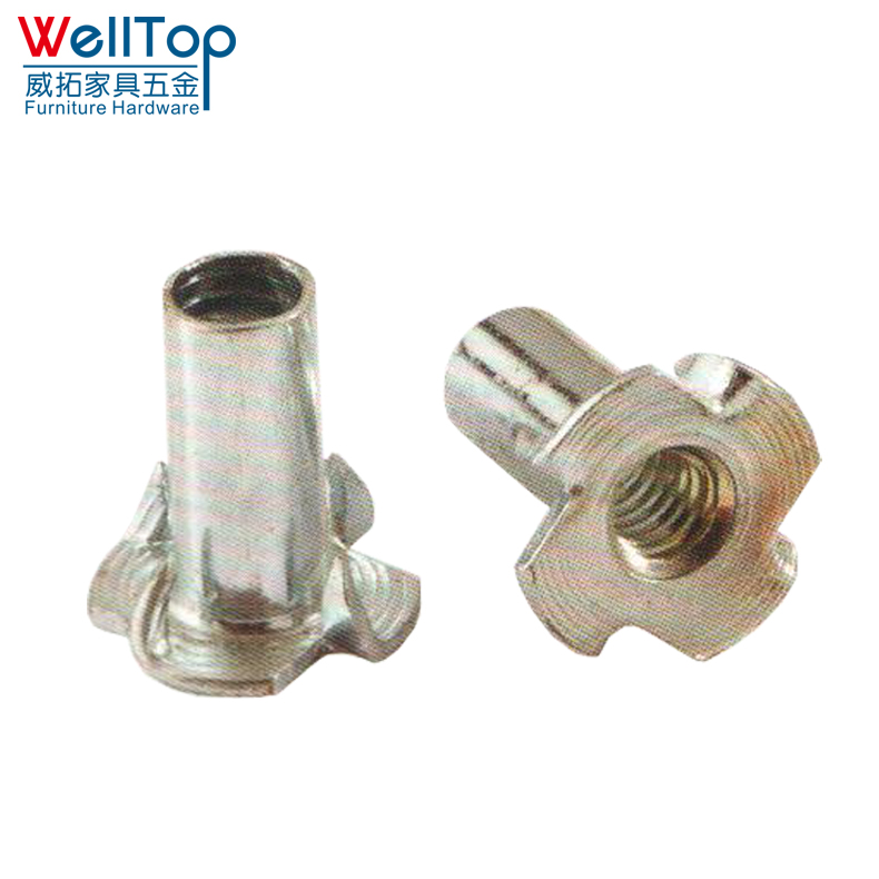 M4 M5 M8 M10 M12 T гайка с 4 пружинами стук в вставкой VT-14.081