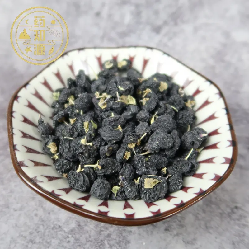 Atacado Selvagem Natural Chinesa de Ningxia Secas Goji Berry Preto Para O Chá Da Saúde