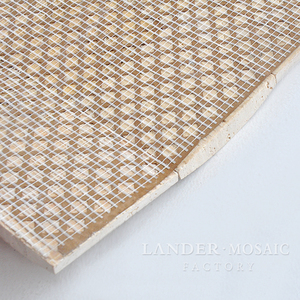 <span class=keywords><strong>Mosaico</strong></span> <span class=keywords><strong>in</strong></span> Marmo Travertino Lander Stone con Design 3D per Caminetto e Soggiorno - Product Image 6