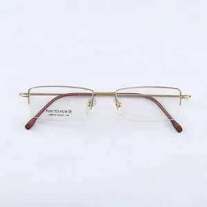 Toptan altın gözlük kalp-Basit tasarım ultralight titanyum optik çerçeve L88073 sıcak satış gözlük