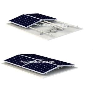 Montage de panneau solaire, triangle réglable à pré-assemblage pour panneau solaire, installation de système d'énergie, est/est/West - Product Image 1