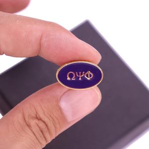Custom Design metallo colore smalto greco lettera società organizzazione Psi Phi Alpha Phi Alpha Phi alfa confraternita gemelli - Product Image 2