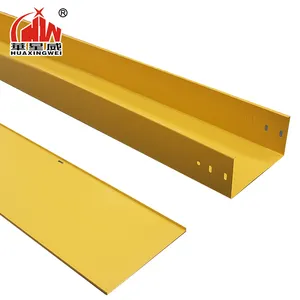 Factory Direct Sales Of High Quality Slotted powder coated Cable Tray Trunking