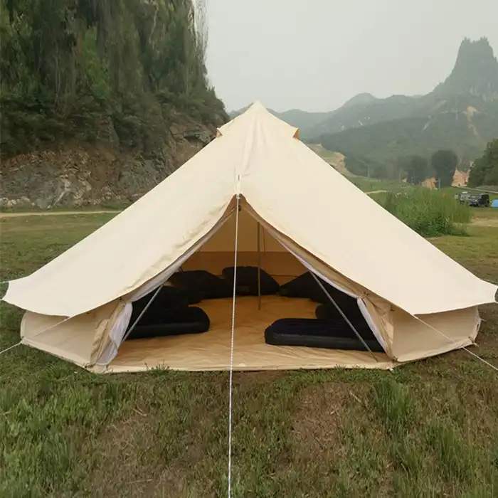 5 м Водонепроницаемая огнестойкая хлопчатобумажная парусиновая палатка-колокольчик вигвам юрта палатка