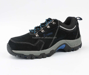 Fabricante de zapatos de seguridad personalizados de fábrica para los hombres punta de acero de cuero antideslizante impermeable puñalada resistente S3 al por mayor - Product Image 3