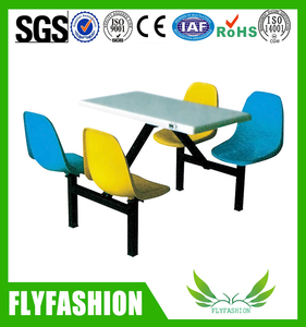 Sala mensa della scuola mobili <span class=keywords><strong>tavolo</strong></span> da pranzo <span class=keywords><strong>allungabile</strong></span> grande capacità di peso 4 posti <span class=keywords><strong>allungabile</strong></span> <span class=keywords><strong>tavolo</strong></span> da pranzo <span class=keywords><strong>e</strong></span> sedia - Product Image 6