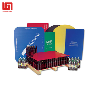 Plástico ondulado PP vidro cerveja garrafa Divisor camada almofadas/pallet separador folhas - Product Image 5