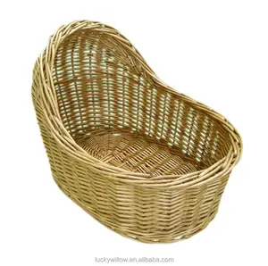 Wicker Baby Shower <strong>Basket</strong> Gift Storage <strong>Display</strong> <strong>Basket</strong> - Product Image 1