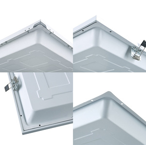 Moderne 60x60 LED Panneau Lumineux 45W Puissance Corps de Fer Motif Carré Prix Usine <span class=keywords><strong>Plafonnier</strong></span> pour Hôpital École 6000K IP44 - Product Image 4