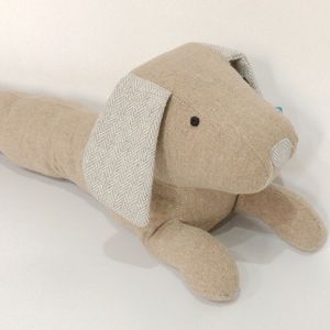 Tapón de tiro de tela decorativa de forma larga con diseño de perro Jumbo - Product Image 4