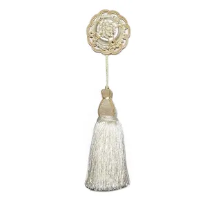 Colorful decorative key tassels for curtains furniture and trims with best price