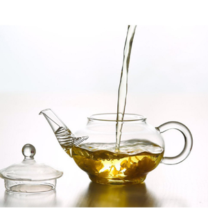 A mano di alta vetro borosilicato tea pot <span class=keywords><strong>con</strong></span> <span class=keywords><strong>coperchio</strong></span> in vetro - Product Image 2