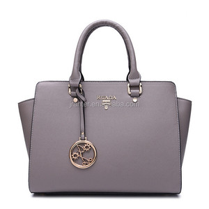 Venta caliente de lujo nuevas mujeres <span class=keywords><strong>dos</strong></span> cara del bolso de hombro del bolso de cuero - Product Image 6