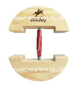 Tendicappelli Regolabile Professionale con Morsetto Girevole in Legno e Metallo, Misure Piccole 6 1/2"-9" e Grandi 7 1/2"-10 5/8" - Product Image 4