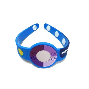 Goma UV probador pulsera cambio de color reloj detector UV reloj